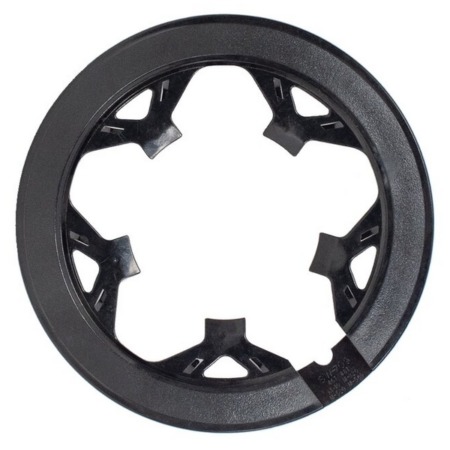 Ketikaitse 46-48T 5 auku 230mm Sunnywheel SW-709, plast must
