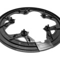 Ketikaitse 46-48T 5 auku 230mm Sunnywheel SW-709, plast must