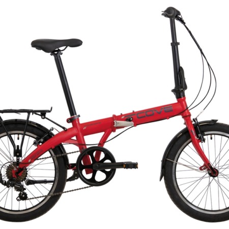 Kokkupandav jalgratas 20″ 7 käiku teras R26 BBF Cove Gobi, punane