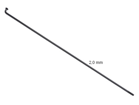 Kodar 274x2,0mm Rodi, galvaniseeritud teras must