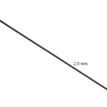 Kodar 274x2,0mm Rodi, galvaniseeritud teras must