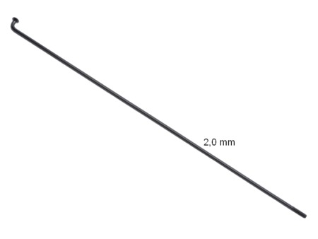 Kodar 277x2,0mm Rodi, galvaniseeritud teras must