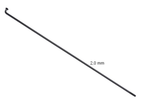 Kodar 279x2,0mm Rodi, galvaniseeritud teras must