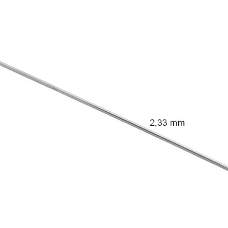 Kodar 188×2,33mm Alpina Niro F1 elektrirattale, roostevaba teras hõbe