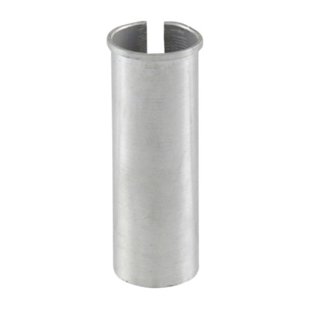 Sadulaposti adapter 27,2-30,9x80mm, alu hõbe