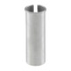 Sadulaposti adapter 27,2-30,9x80mm, alu hõbe
