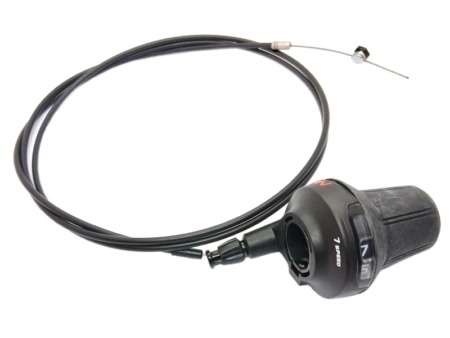 Shimano Nexus SL-C3001-7 Revoshift 7-käiguline parempoolne käiguvahetaja must