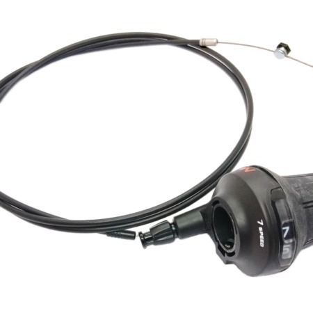 Shimano Nexus SL-C3001-7 Revoshift 7-käiguline parempoolne käiguvahetaja must